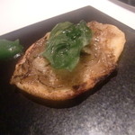 フロリレージュ - 鮎の内臓も入っているフランス風のピッツァ（内臓の苦みがいい）