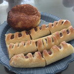 粉とクリーム - 食べやすい長さに切断