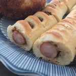 粉とクリーム - 断面に着目する。