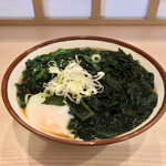 そばの神田 東一屋 - アサソバビンボー！　
      朝そば＋わかめ！　