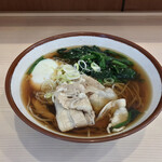 そばの神田 東一屋 - アサソバビンボー！　
      朝そば＋肉！