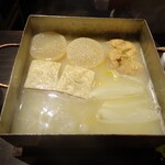 鶏だしおでん かしみん - おでん鍋