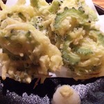 おはなぼう - ゴーヤのかき揚げ