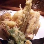 おはなぼう - めごち&穴子の天ぷら