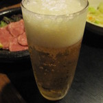 Yakiniku Hompo - 生ビール(小) 370円