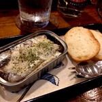 純酒場オオモリ - セットと別オーダーでオイルサーディンアヒージョ☆