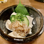 やきとり　アルニコ - 梅水晶豆腐