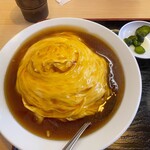 台湾料理 福来順 - ラーメンセットの天津飯