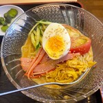 台湾料理 福来順 - ラーメンセットの冷やし中華