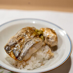 うを徳 - 2020.9 竹岡太刀魚炭火焼きミニ丼