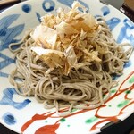 もり蕎麦 太田 - 辛みおろしそばは＋200円で十割そばに変更。