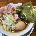 小路カフェ - 海苔は自分でトッピングします