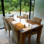 海のしょうげつ - 2012.06 食事は個室でハーブ園が眺められます