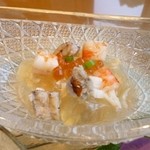 海のしょうげつ - 2012.06 先付　花紫陽花