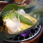 海のしょうげつ - 2012.06　魚、ホウ葉焼