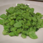 レンゲ - 空豆の炒めもの1