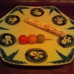 カフェ・鈴木 - アイスエスプレッソのお菓子