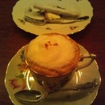 カフェ・鈴木 - カプチーノ(2012.4)