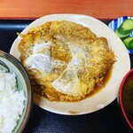 お食事処ときわ - かつ煮定食
¥550