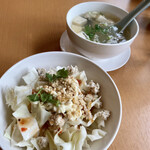 アジアン食堂 てるてる - スープ&サラダセット