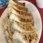 大ちゃんラーメン - ギョーザトリプル　　ラーメン同様にこちらも甘い味がするのは気のせいか？　美味し。