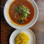 スープカレーとスパイスカレーの店 きち - 料理写真:キーマ野菜(税込み1180円)