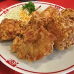 中華料理 牡丹園 - 唐揚げ定食