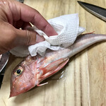 道の駅おが - よーく水を拭く。これが一番大事。キッチンペーパーをケチると失敗しますよ！