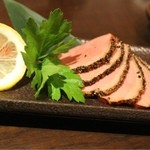 梅酒 焼酎だいにんぐ かくれんぼ - 合鴨スモーク