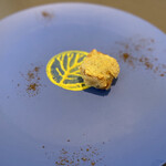 プレゼンテ スギ - ハモにハモの中骨スープとヤマドリ茸の出汁を注入