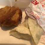 ケンタッキーフライドチキン - 料理写真:オリジナルチキン¥250+ペッパーマヨツイスター¥340