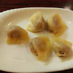 上海亭 - 肉入り水餃子（￥３８０）