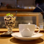ザ コーヒー コーヒー コーヒー - THE COFFEE COFFEE JELLY(630円)
            グァテマラ アソデア(500円)