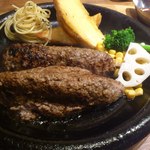 グリル アラベル 名古屋分店 - 300gのBIGハンバーグ♪