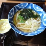 味の民芸 - 黄金だしうどん483円