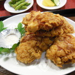 Kandagawa - 鶏の唐揚げ（ハーフ）　￥７４５