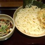 木田屋 - 肉汁ミックスうどん大盛り