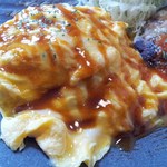 街の洋食屋ブラトン - 「ミニオムライス＆チーズハンバーグ」のミニオムライス