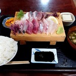 Sampei - 刺身定食1,100円