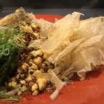 Japanese Soba Noodles 蔦 - ガーリックナッツや鶏節など