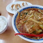 ラーメン SunQ - カレーら～めん麺セット