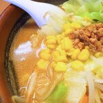 江戸前味噌ラーメン - コーン