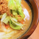 江戸前味噌ラーメン - さまざまな具材