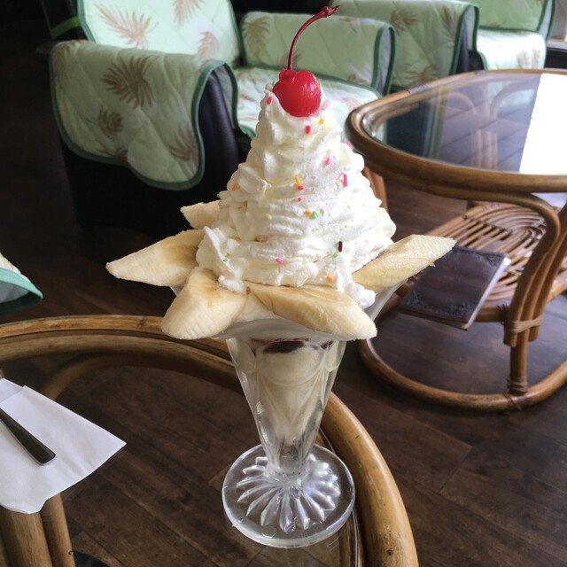 パフェ探訪記 まほろばでバナナパフェ By ふりすた まほろば 東富岡 喫茶店 食べログ パフェ探訪記 まほろばでバナナパフェ By ふりすた まほろば 東富岡 喫茶店 食べログ