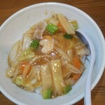 彩菜・中華ダイニング - 中華丼大盛り