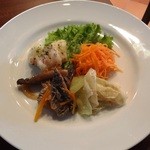 ダイニング　ノビタ - パスタランチ前菜