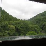 水上山荘 - ラウンジからの窓外の景色