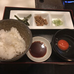 Torikura - 締めのそぼろ玉子かけご飯
