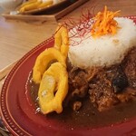 Supaisu Ando Kafe Niko - 「灼熱のタギールカレー」ごはん大盛り