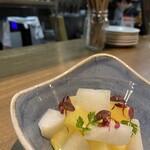 Re Pikoro - 素麺南瓜と幸水梨のピクルス
